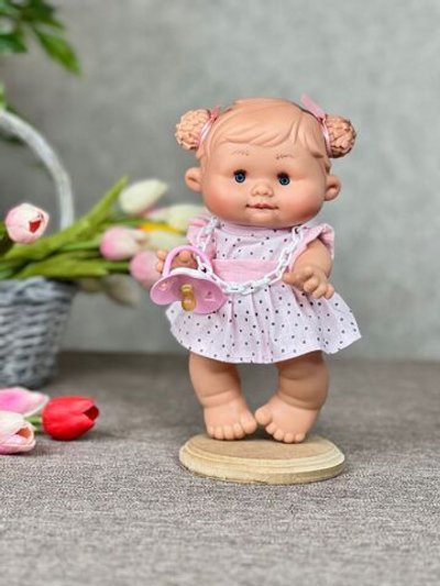 Пупс Nines 26см PEPOTE с закрыв.глазками (N814K2)