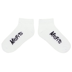Носки Misfits белые короткие (126)