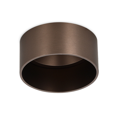Светильник встраиваемый MUNICH под лампу GU10, цвет шлифованная темная бронза, D88xH92, 3мм, IP20
