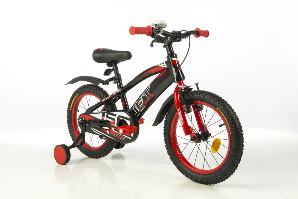 Велосипед детский Racer 16 JET Black
