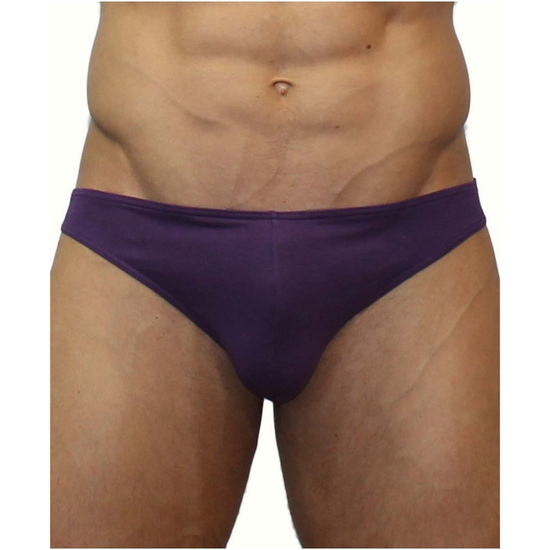 Мужские трусы стринги баклажан Romeo Rossi Dream String RR1005-5