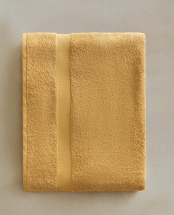 ZARA HOME ПОЛОТЕНЦЕ ИЗ ХЛОПКА ВЫСШЕГО КАЧЕСТВА, ГОРЧИЧНО-ЖЕЛТЫЙ