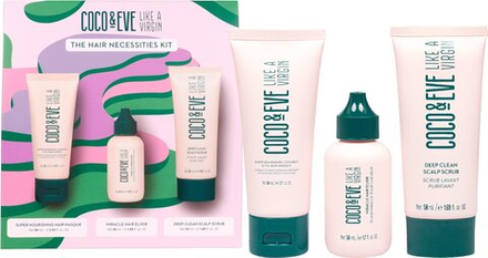 Coco & Eve Like A Virgin Hair Necessities Kit - подарочный набор (волосы и кожа головы) /   / GTIN 8886482912930