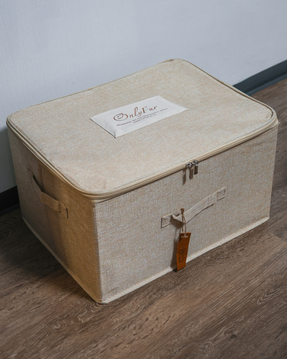 "Вязаный" плед из натурального меха рекс 200*150 см (бежевый однотонный)