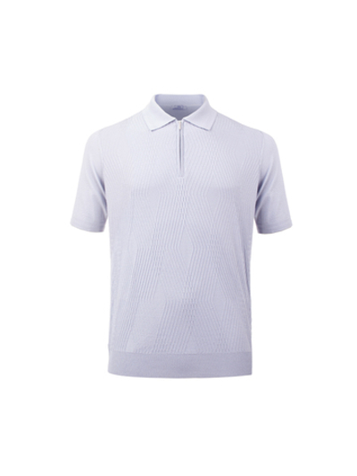 Поло с коротким рукавом на молнии Atelier Portofino