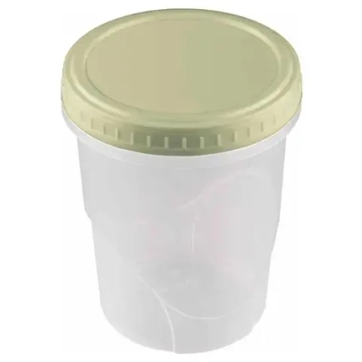 Банка с завинчивающейся крышкой Танго 0,6 л (Зеленый)