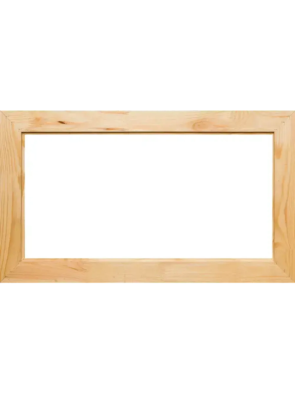 Деревянная рама 30x75 для картин на подрамнике сеч. 60x18