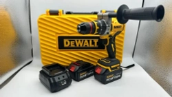 Шуруповерт ледобур бесщеточный Dewalt 21В + 2 АКБ + Кейс