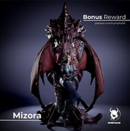 Фигурка Мизора полудьявол врата балдура Mizora Baldurs Gate 3 bg3