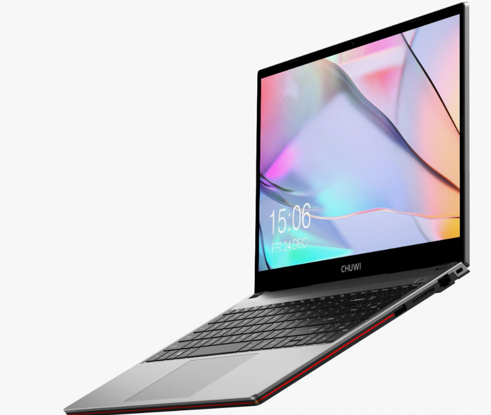 15.6" Ноутбук Chuwi GemiBook X 15 (1920x1080, Intel Celeron N5100, RAM 8ГБ,SSD 128ГБ, Intel UHD Graphics, Win 11Home)