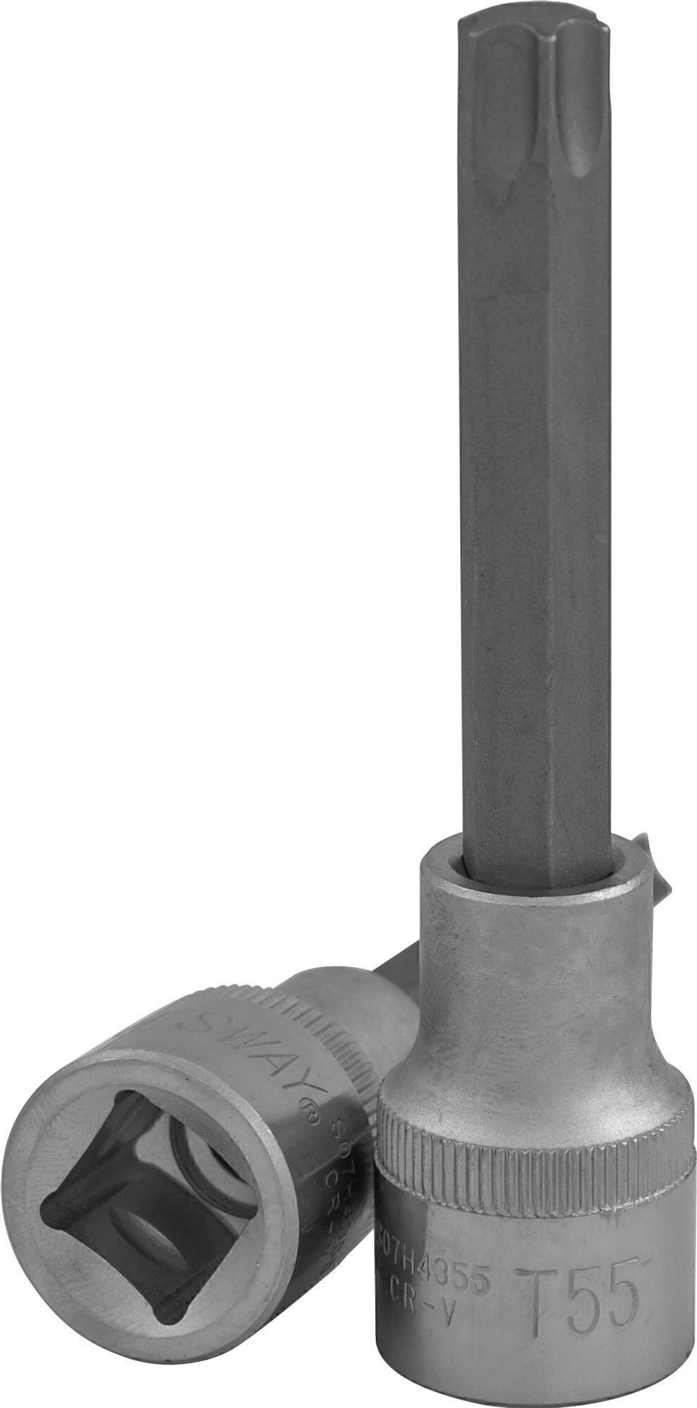 S07H4370 Насадка торцевая 1/2"DR с вставкой-битой TORX®, T70, 100 мм