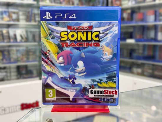 PS4 Team Sonic Racing Б/У (Русские субтитры) CUSA-11115