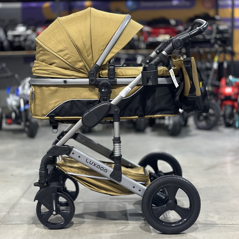 Коляска-трансформер Luxmom 558 3в1 пустынно-жёлтый