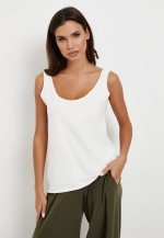 Майка опен 2 белый