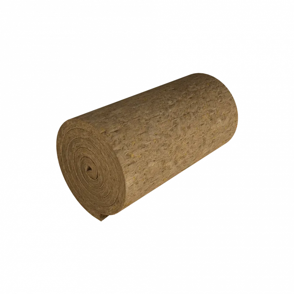 Мат гидрофобизированный армированный алюминиевой фольгой из минеральной ваты на основе базальтовых пород ТЕХ МАТ, РОКВУЛ