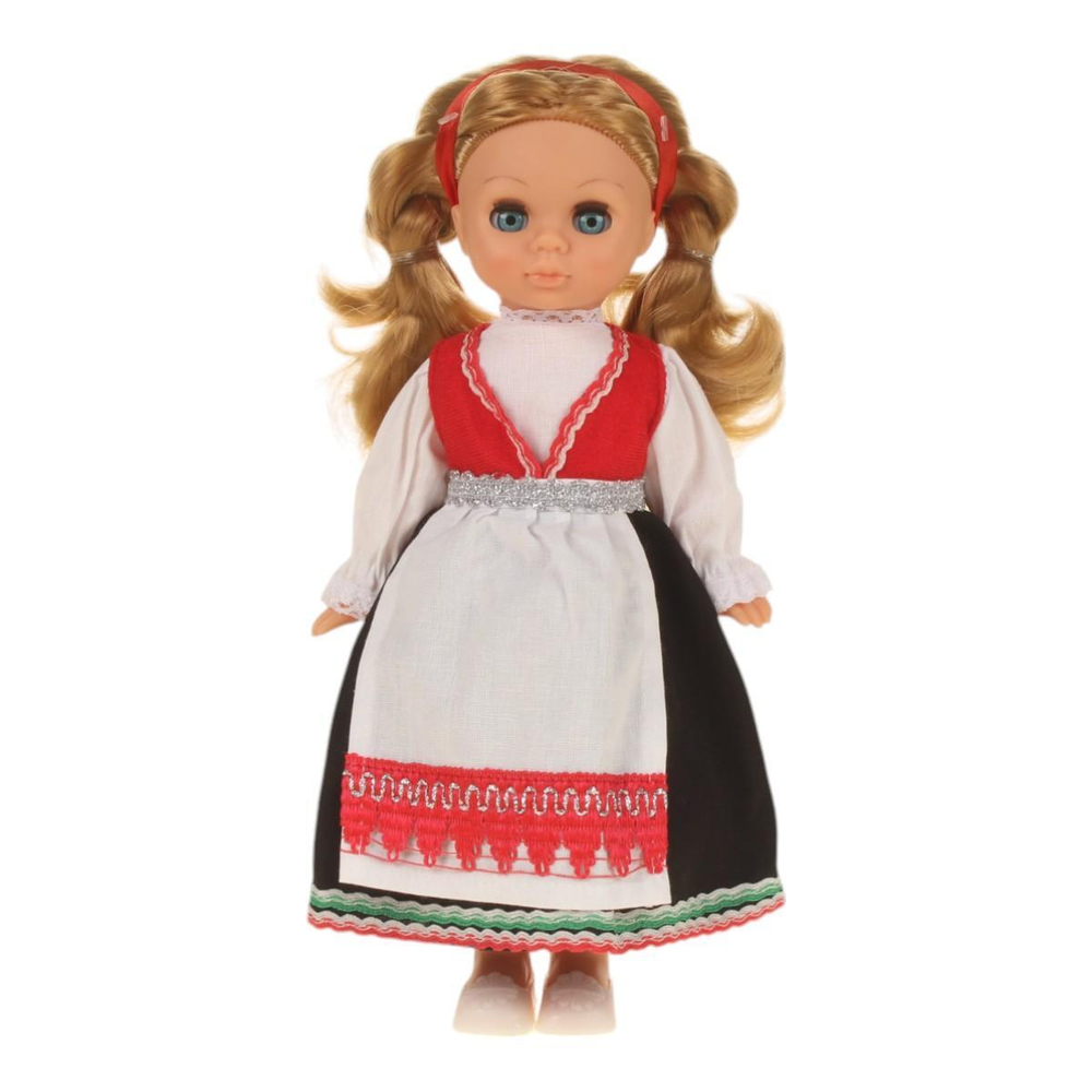 Кукла Эля в норвежском костюме 30см. (Весна)