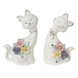 GAEM Набор из 2-х фигурок декоративных "Кошка", L12 W7 H20 см