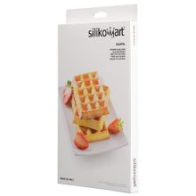 Silikomart Форма для приготовления вафель Waffel Classic силиконовая золотая