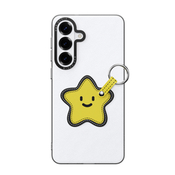 Чехол белого цвета (Snow White) для Samsung Galaxy S26+ Плюс, серия Luvy Series Case (со съемным ремешком) от Dux Ducis