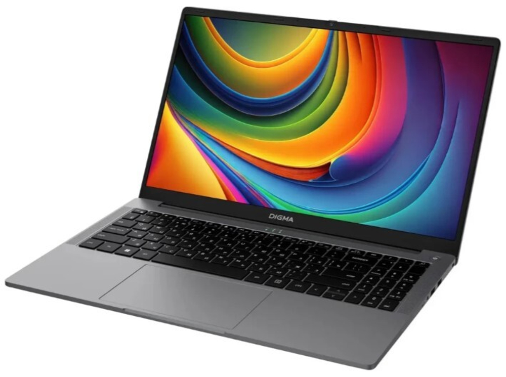 Ноутбук  Digma EVE i5980 15.6 ", Core m3, 16 Гб RAM, 512 Гб SSD, HD Graphics 615, Серый