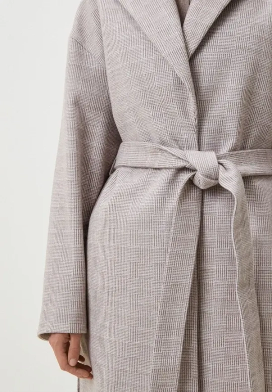 Пальто Аттач, цвет Бежевый