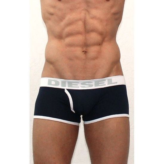 Мужские трусы хипсы темно-синие Diesel Navy Boxer