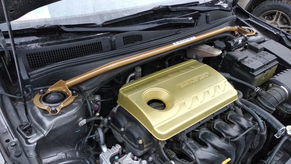 Распорка передних стоек Kia Cerato 4, Forte 3, K3 BD (ПОД ЗАКАЗ)