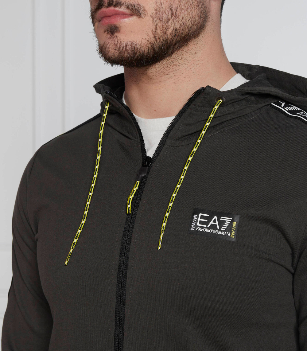 Худи EA7 - графитовый(3RPM09 PJ05Z)