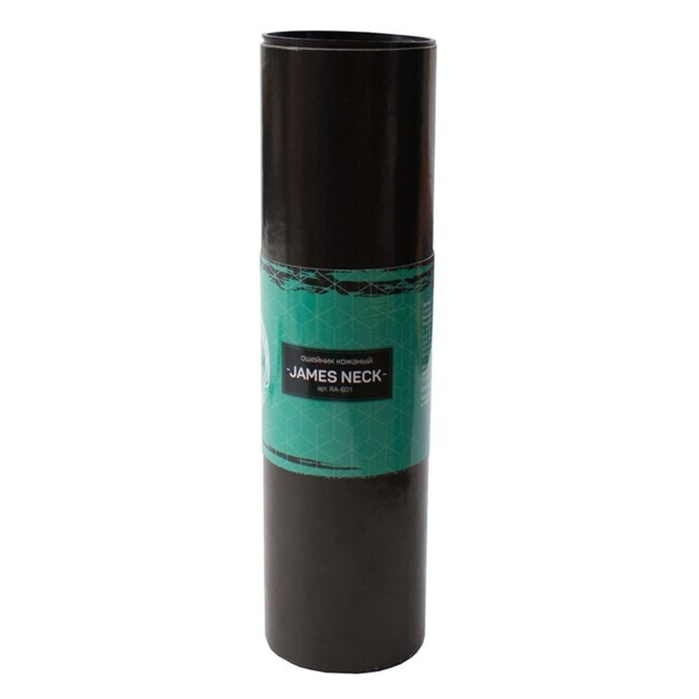 James Neck Ошейник кожаный (Цвет: черный)