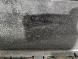 Бампер передний Volkswagen Polo 6 20-нв Б/У Оригинал 6N5807217GRU