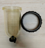 Ремкомплект прозрачной колбы с гайкой для Filtroll