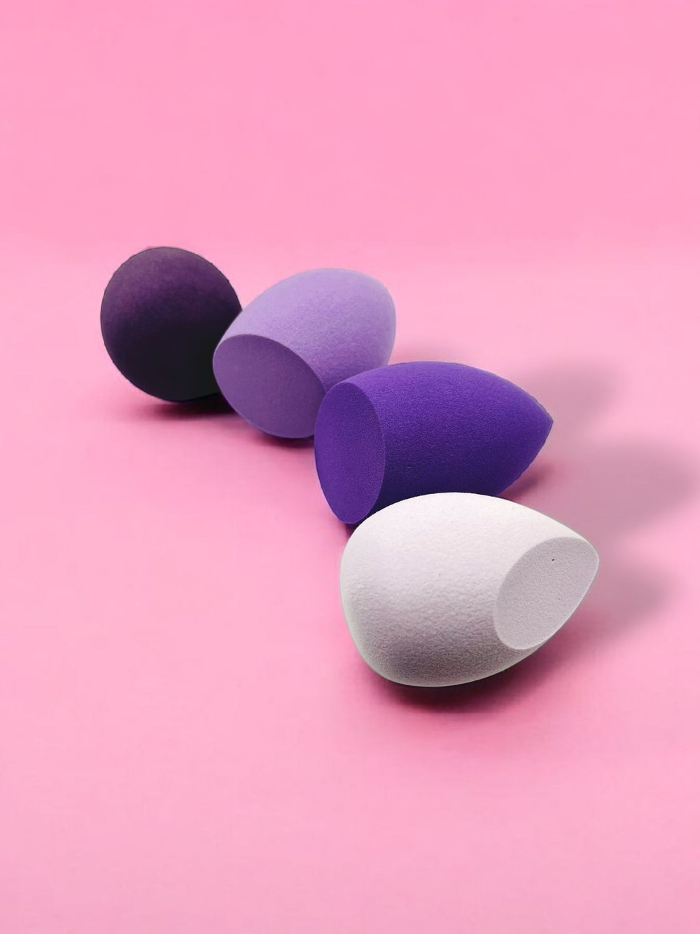 Спонжи для макияжа лица, набор 4шт Brand-is