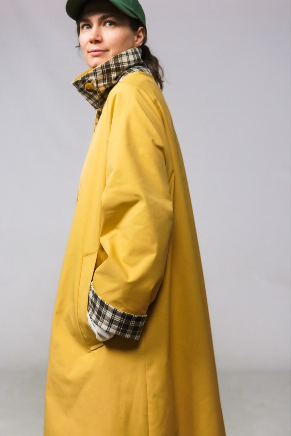 Плащ "Зое" Желток