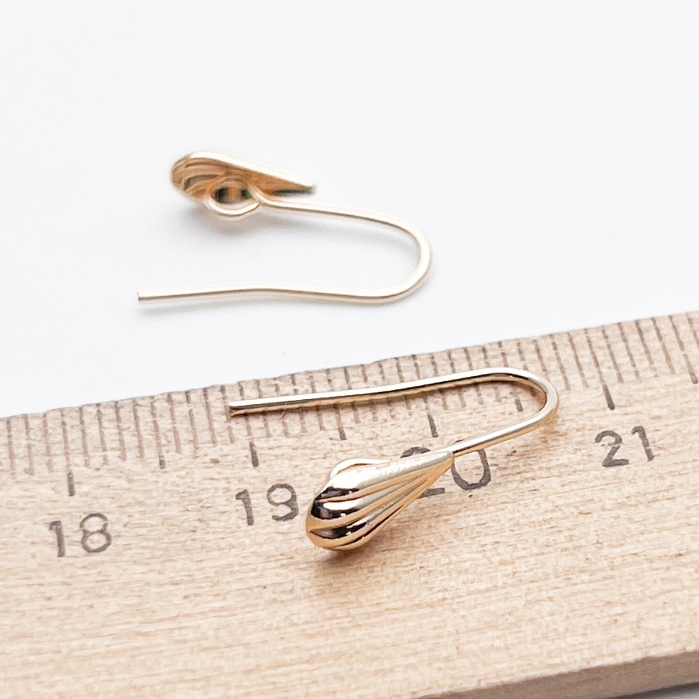 Швензы крючки, позолота, размер 16*17 мм, цена за пару