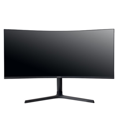 IRBIS NOBLEVIEW 34'' LED Monitor Curved 3440x1440, 21:9, VA, 400 cd/m2, 4000:1, 3ms, HDMI, DP USB-C(65W) USB-Ax2 USB-B Audio output 165Hz Tilt Height Swivel внешн. бп VESA Black 3y (China)