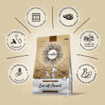 Сухой корм CRAFTIA NATURA для взрослых собак средних и крупных пород из утки с фазаном 640г