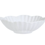 Салатник фарфоровый 300мл Квадратный Белый