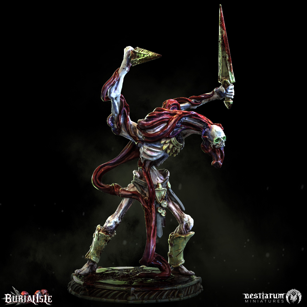 Погребальный остров Burial Isle 32mm Миниатюры