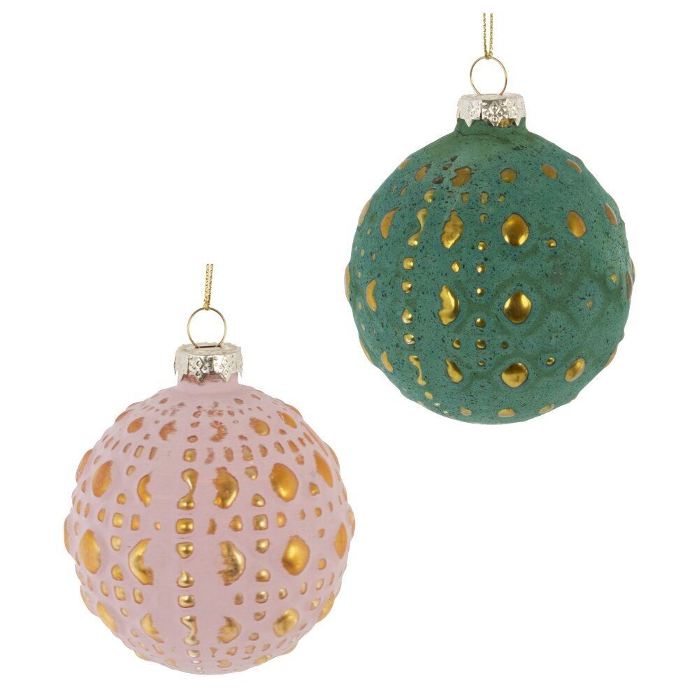 GAEM Украшение новогоднее "Шар", L8 W8 H8 см, 2в.