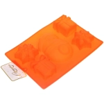 Форма силиконовая «Снеговик с подарками» 20,5*15*3см