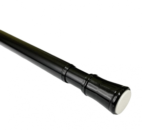 Карниз ЧЕРНЫЙ  для штор (106см-183см) САВОЛ  (12/1шт)