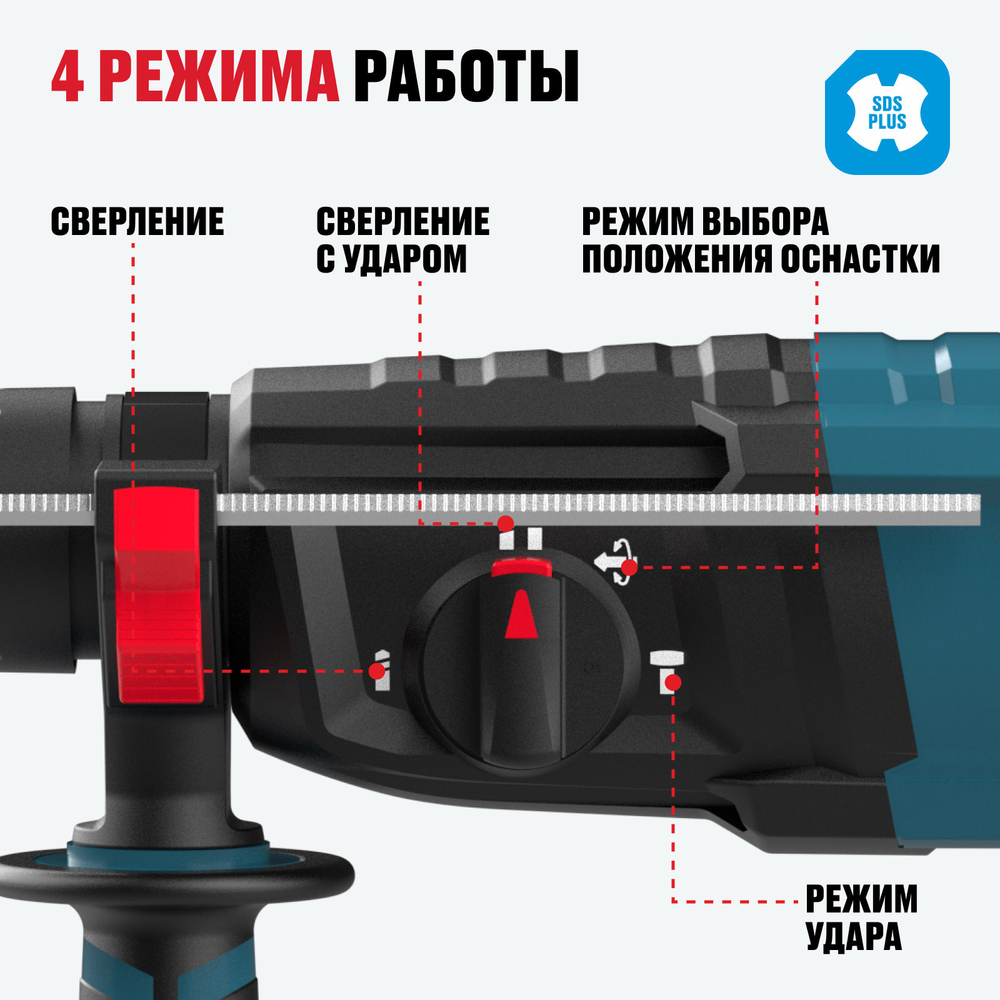 Перфоратор ALTECO RH 950-30 AVS SDS-Plus