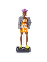 Кукла BMR1959 коллекционная с сиреневыми волосами GNC46