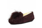 UGG Dakota Pom Pom Chocolate