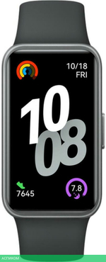 Фитнес-браслет Huawei Band 10 Black Fluoroelastomer Strap NOR-B19 (55020EER)