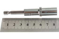 Бита с торцовой головкой удлиненная EXPERT (10 мм; хвостовик E1/4; Cr-V) Kraftool 26396-10