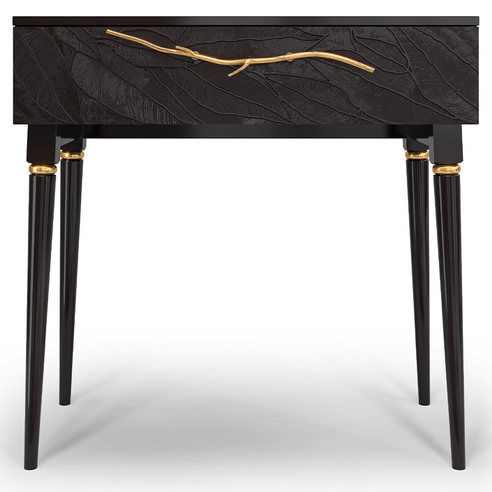 Консоль Арт Колор leaves Классик Голд Терпкий коричневый