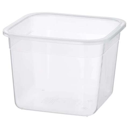 IKEA 365+ Контейнер для еды, квадратный/пластик, 1,4 л