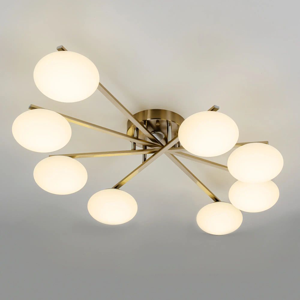 Citilux ATMAN SMART CL226A181 LED RGB Умная люстра Матовый Хром