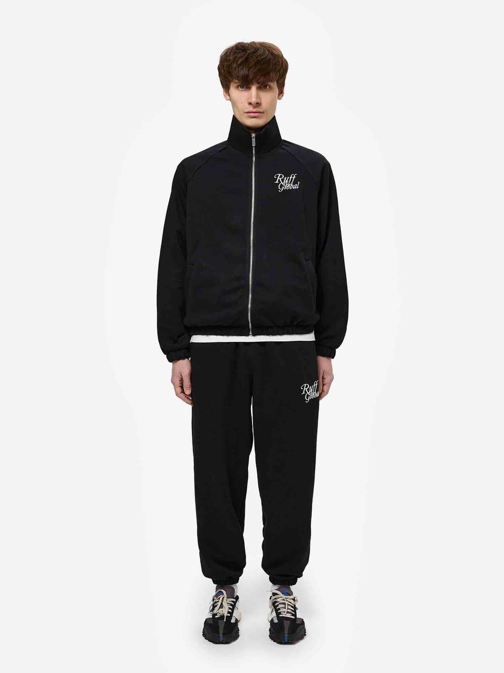 Купить Толстовка RUFF Global Full Zip черная Толстовка RUFF Global Full Zip черная